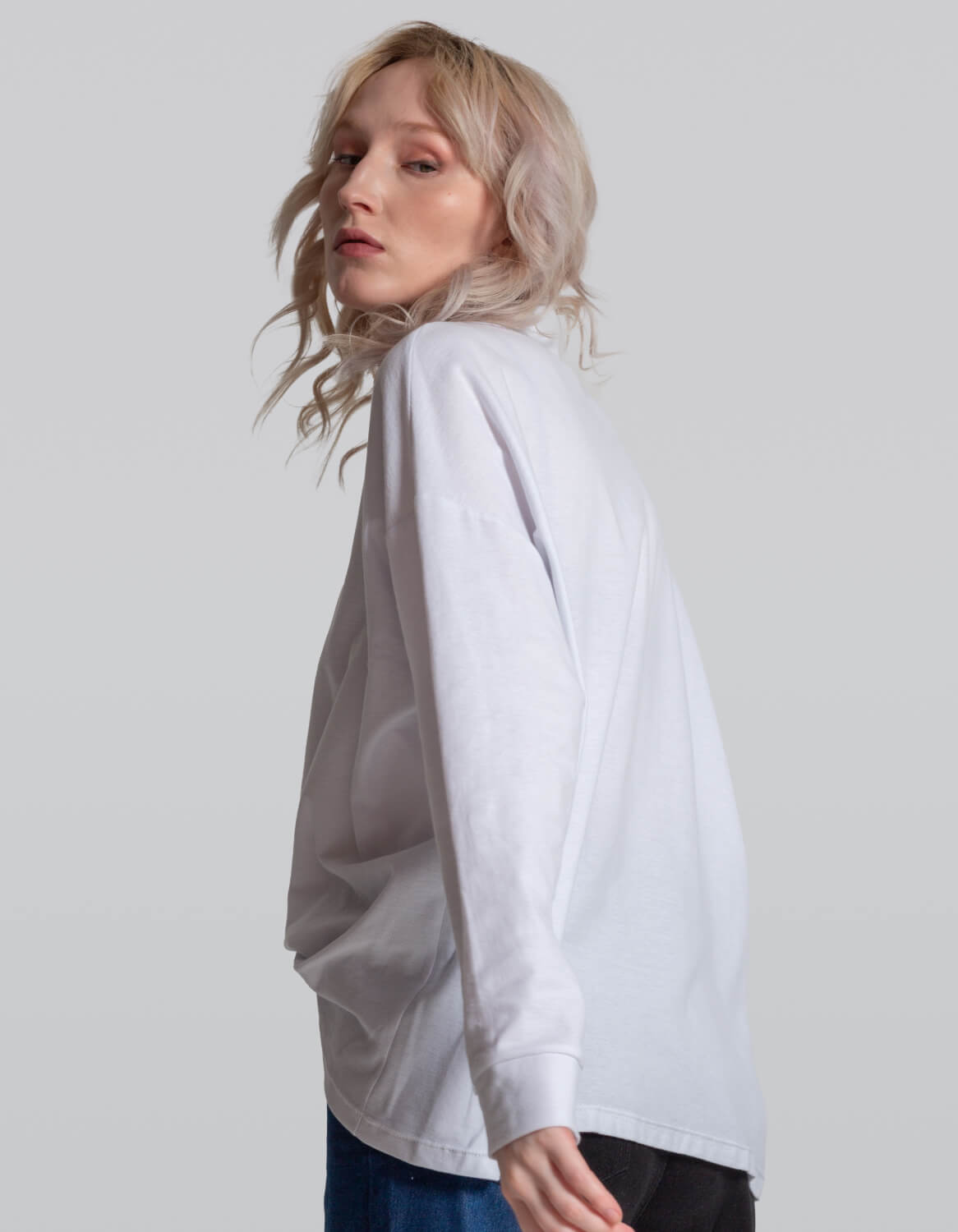 Oversized Cotton Polo Shirt